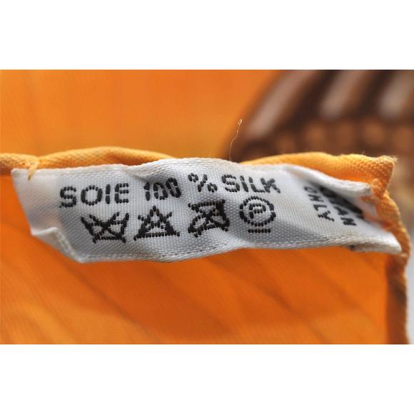 Auth Hermes Pleats Scarf 'Huaca Piru' #74825H15B - Picture 12 of 15